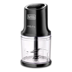 MINI PROCESSADOR BLACK E DECKER MP4 300W 4 LÂMINAS 127V INOX 500ML