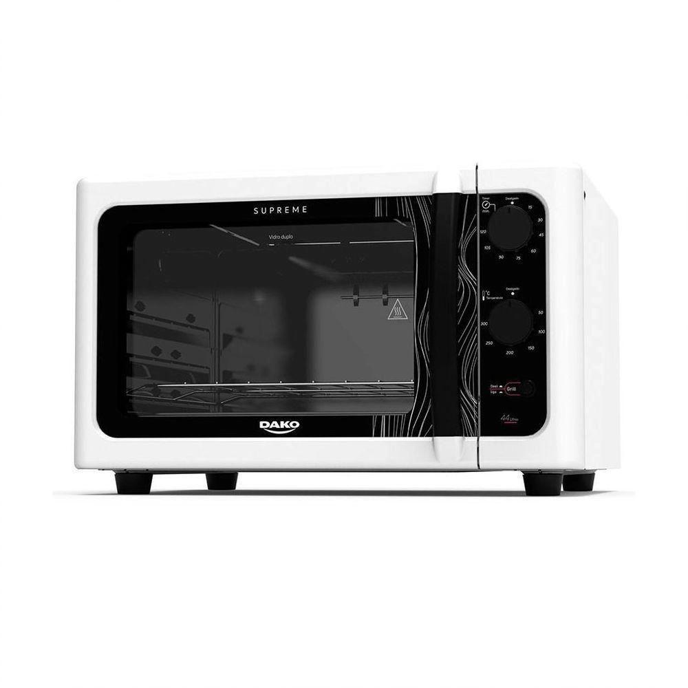 Forno Elétrico Dako Supreme Bancada 44 Litros com Grill Dourador - Branco