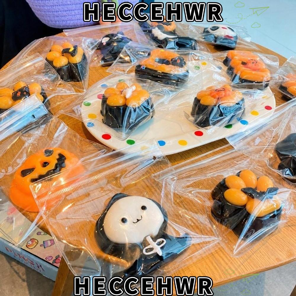 HECCEHWR Brinquedos De Apertar De Halloween , Brinquedo Sensorial De Recuperação Lenta De Morcego De Descompressão De Ab