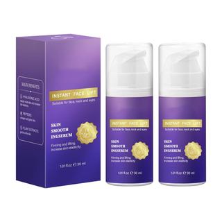 Creme de Lifting Facial Instantâneo – Fórmula Temporária para Firmar a Pele, Reduzindo Bolsas e Rugas sob os Olhos |   V