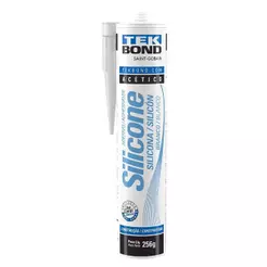 Silicone Acético Tekbond Branco 256g