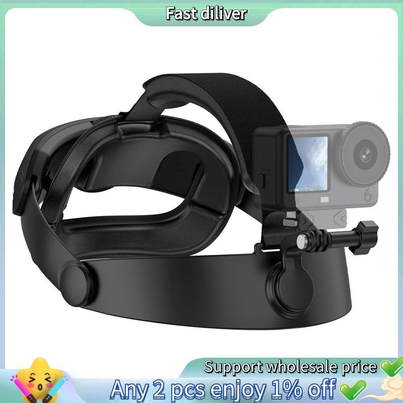 Suporte De Alça De Cabeça Para OsmoS Pocket 4/3 E Câmeras De Ação , Telefones Vlog Cycling Sports Conforto Ajustável 360