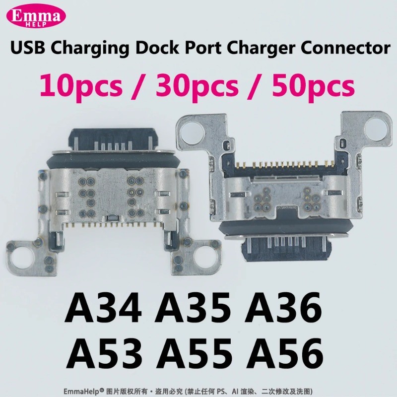 Conector Original Do Carregador Da Porta Doca De Carregamento USB Para Samsung G