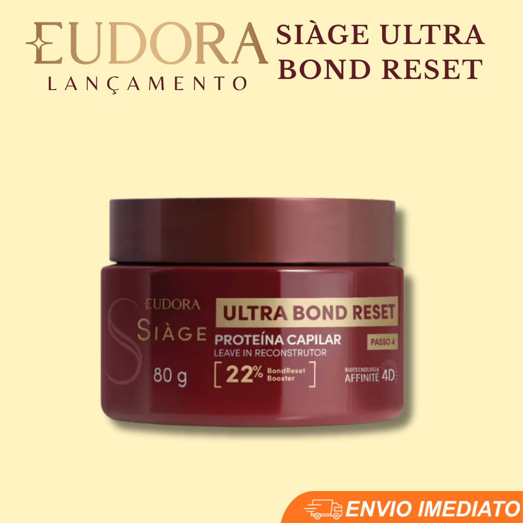 Eudora Leave-In Reconstrutor Proteína Capilar Siàge Ultra Bond 80g