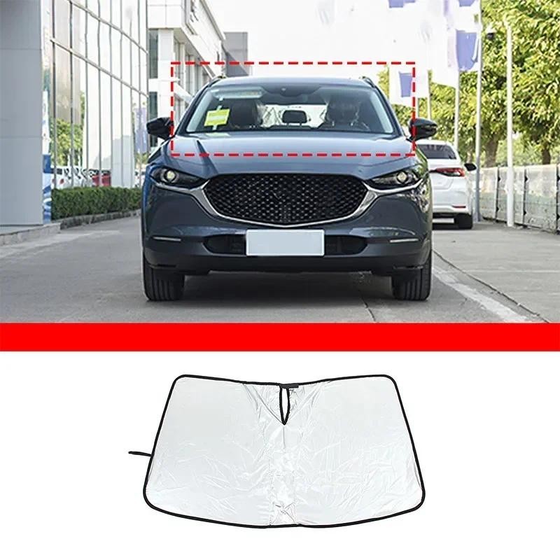Para Mazda CX30 2022-2023 Estilo Do Carro Pára-Brisa Dianteiro Anti-UV Proteção Solar Esteira Acessórios De Peças De Aut
