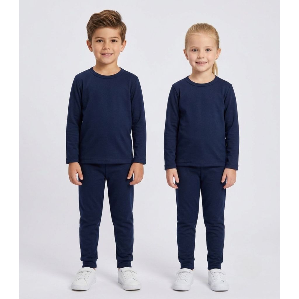 Conjunto Termico Infantil Segunda Pele Select Azul