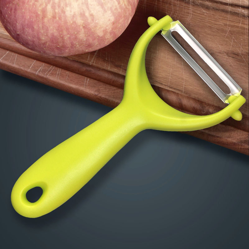 Descascador de frutas boca plana descascador de dente de serra cozinha doméstica descascador de batata maçã descascador 