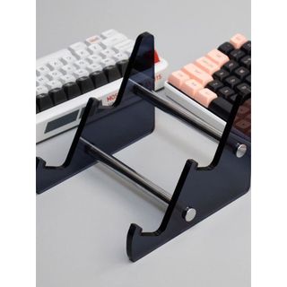 Suporte de exibição de teclado mecânico Suporte de teclado Prateleira de coleção de teclado 68/75/87/98 com suporte de a