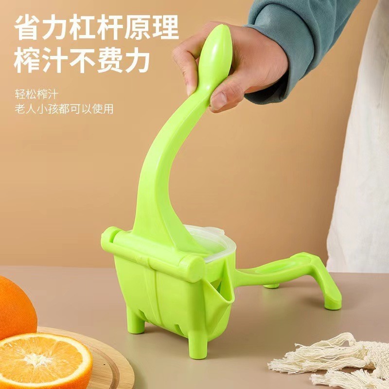 Espremedor de Limão Manual, Extrator de Suco de Frutas Multifuncional, Separador de Suco Portátil, Atacado UG28