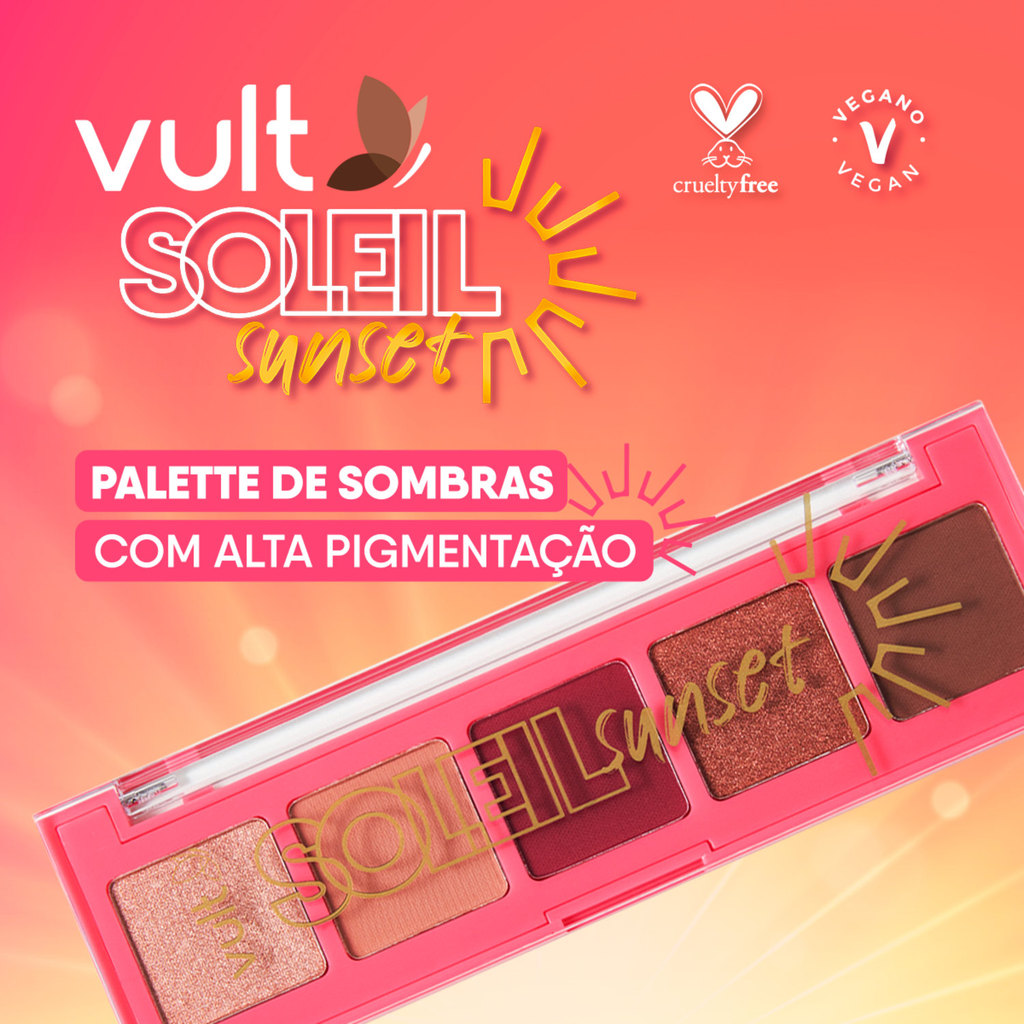 Vult Soleil Sunset - Paleta de Sombras 3g · foto 2