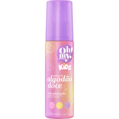 Body Splashzinho Nuvem de Algodão Doce 100ml Oh My Kids Perfuma Pele e Cabelos Infantis
