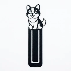 Marca Página 3D | Husky Siberiano