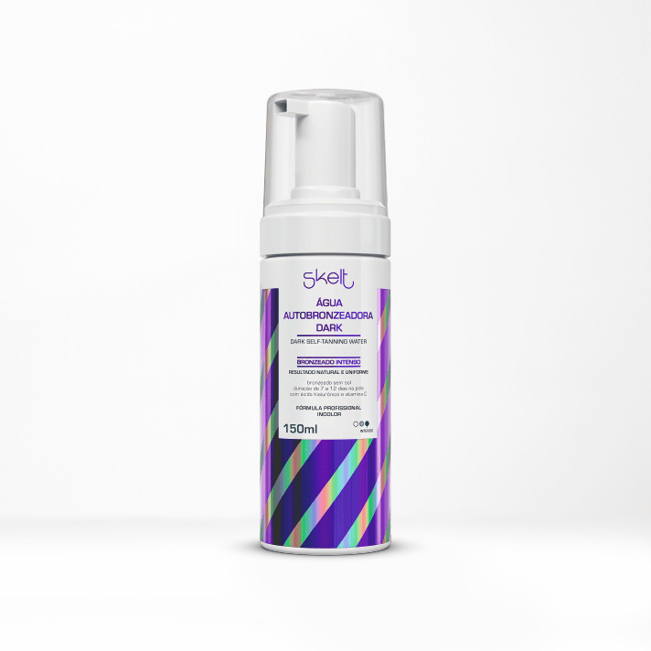 Água Autobronzeadora Skelt Dark Com 150ml