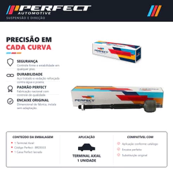 Terminal Axial de Direção Nissan March Versa 2011 até 2021 Perfect
