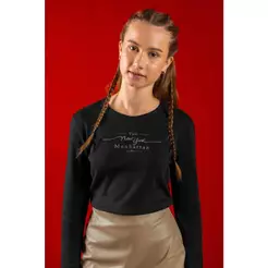 Blusa Juvenil Menina Manga Longa Suedine Beats Preto