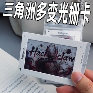 Red Wolf Grille Card Delta Mobile Game Merchandise Veyron Lunales Criativo Photocard Presentes para Amigos