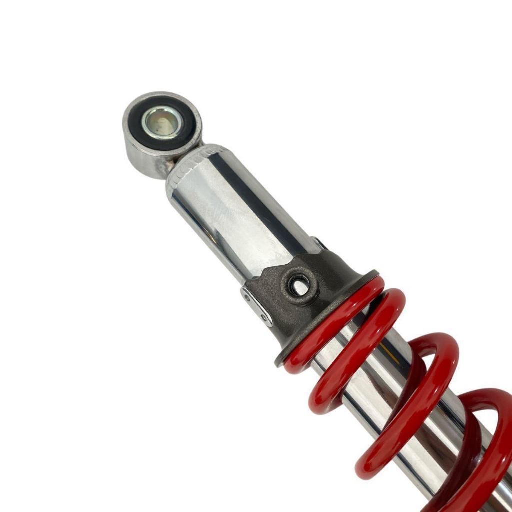 Par Amortecedores Moto Yamaha Fazer 150 Factor 125 150 Cor Vermelha — imagem 2 de 2