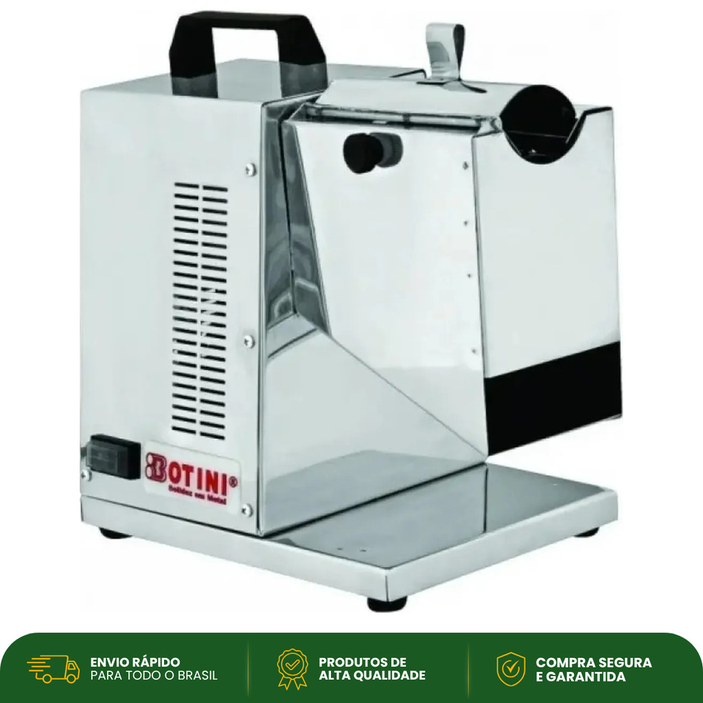 Ralador De Milho Verde Elétrico Inox Botini Bivolt 1/4 HP 60 Espigas/h
