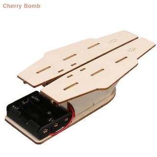 (Bomba De Cereja) Kit De Lançador De Avião De Papel Para Porta-Aviões DIY Material Ecológico STEM Brinquedo De Experimen