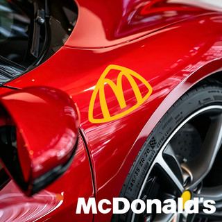 McBach Criativo Adesivos de Carro Influencer Criativo McBarrow Único Engraçado Decoração de Corpo de Carro Adesivos de M