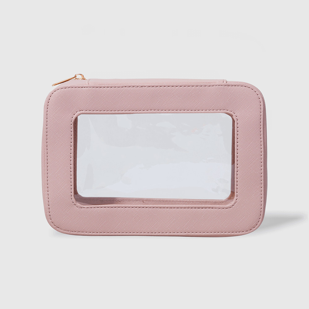 Nécessaire Nude com Transparência - Crystal Case · foto 2
