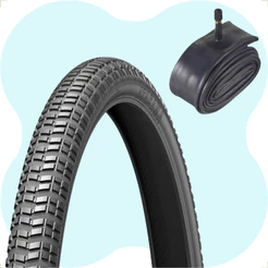 Pneu Levorin Atacama Aro 26 x 1.95 + Camara de ar Shiver bico grosso Bicicleta Bike Mtb Dh