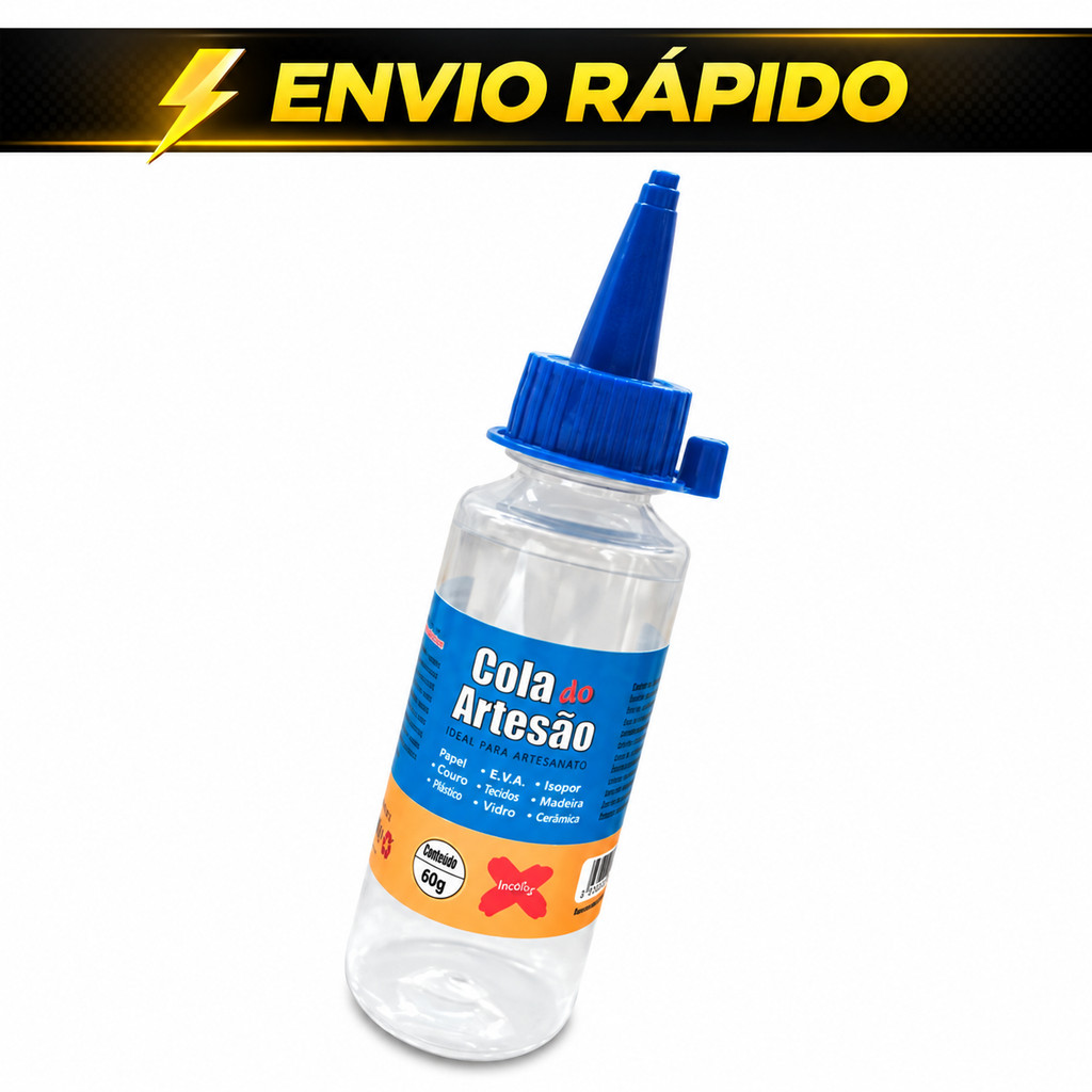 Cola Do Artesão Silicone Líquida 60ml 1 Unidade