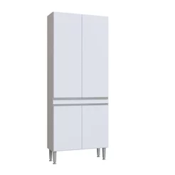 Paneleiro Duplo 4 Portas Athena Branco Branco