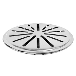 Ralo De Fundo Anti Turbilhão Em Aço Inox Para Piscinas 50mm