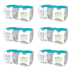 Kit 36 Copos Nadir Amazon em Vidro Transparente 190ml