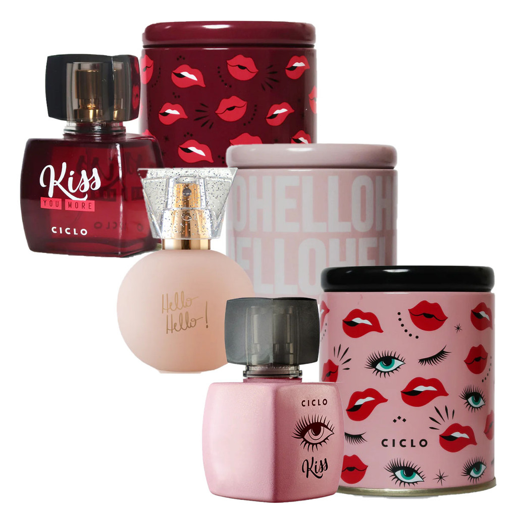 Deo Colônia Ciclo Lata 50ml em Oferta na Shopee