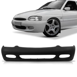 Parachoque Dianteiro Escort Zetec Perua Sw 97 98 99 2000 2001 2002 Preto