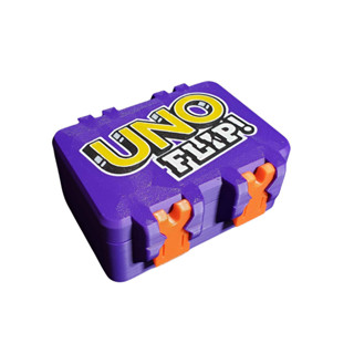 Caixa de Cartas UNO FLIP! Re-Mix SnapLock – Edição Especial e Divertida em Oferta na Shopee