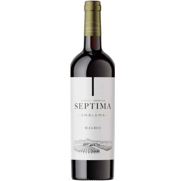 Vinho Argentino Tinto Seco Septima Emblema Malbec 750ml em Oferta na Shopee