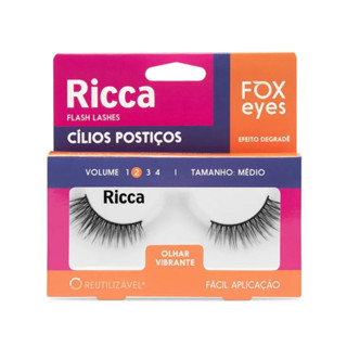 CILIOS RICCA FOX EYES OLHAR VIBRANTE 2695 em Oferta na Shopee