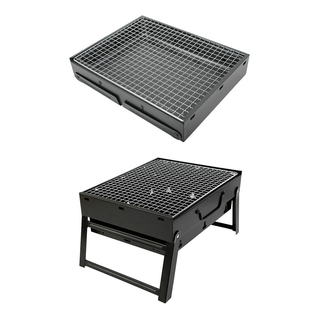 Mini Churrasqueira Portátil Dobravel Compacta para Churrasco