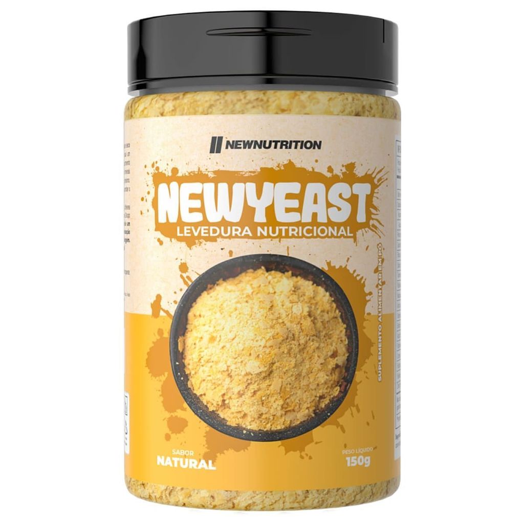 NewYeast Levedura Nutricional - 150g Natural - NewNutrition em Oferta na Shopee