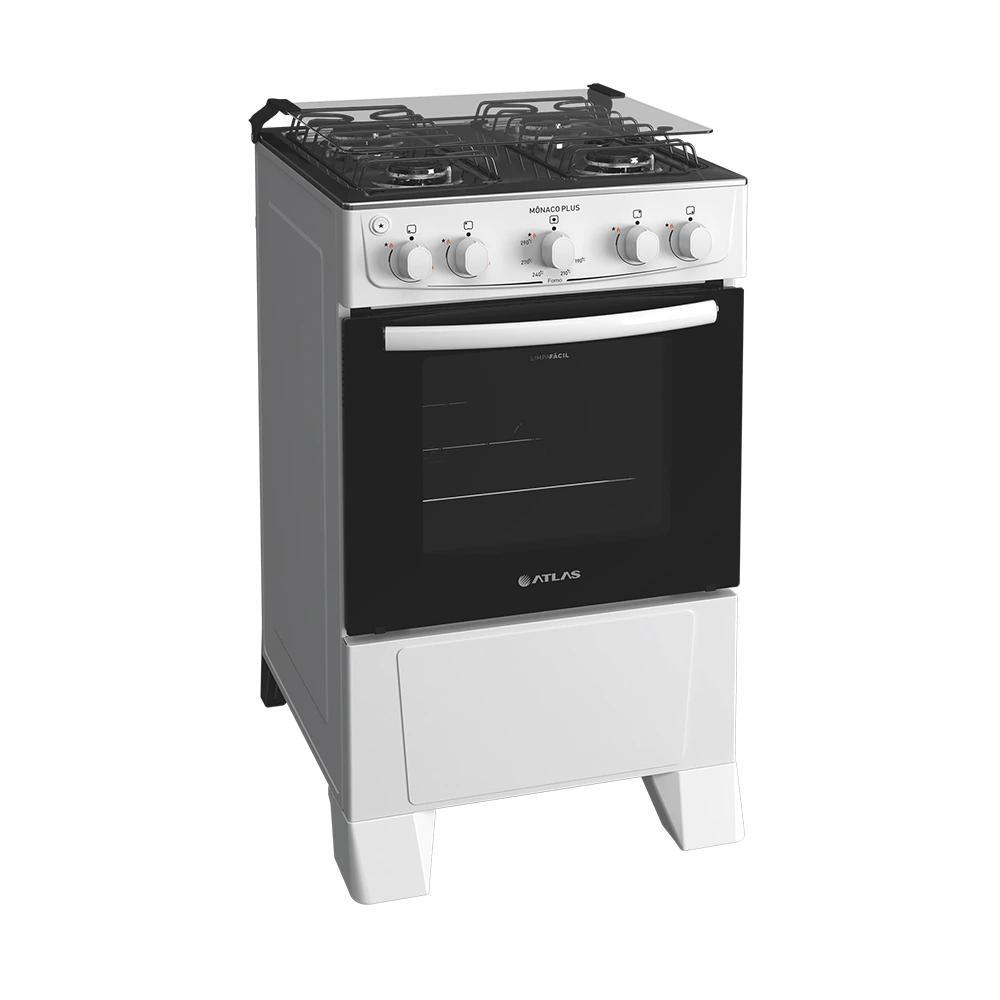 Fogão 4 Bocas Atlas Mônaco Plus em Oferta na Shopee