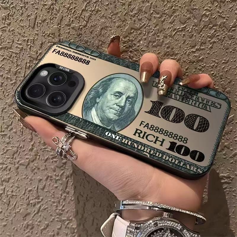 Capinha Capa de Anti queda fosco Padrão de moeda Aplica-se a IPhone XR 11 12 13 14 15 16 PRO MAX 14 15 16 PLUS em Oferta na Shopee