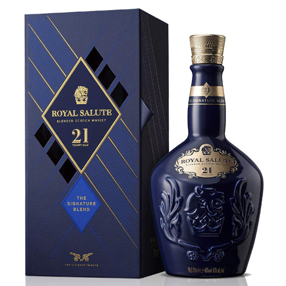 WHISKY ROYAL SALUTE 21 ANOS 700ML em Oferta na Shopee