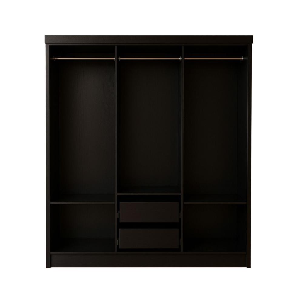 Closet Lisboa Evidencia Moveis 2 Gavetas e 2 Prateleiras - Evidencia Móveis