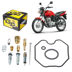 Reparo Carburador Honda Titan Fan 125 2009 2010 2011 2012 2013 014 Moto