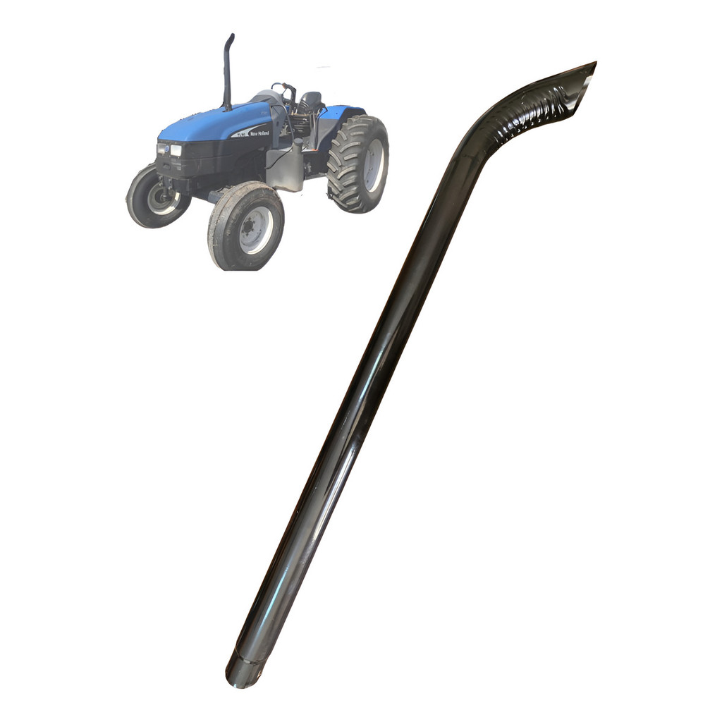 Escapamento Tubo Saída Trator New Holland Tl90 Tl100 68mm