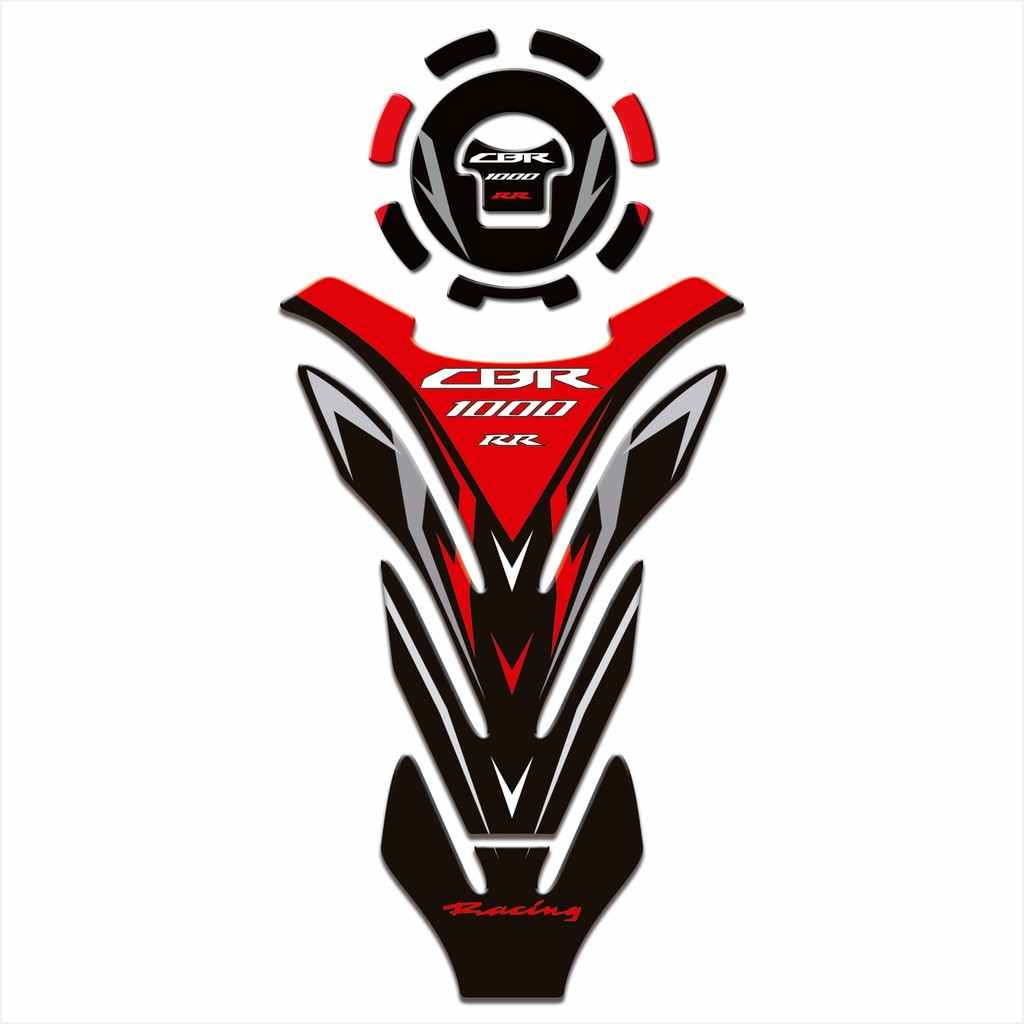 Adesivo Protetor Tanque Tankpad e Bocal para Moto Honda Cbr 1000rr CBR 1000 RR Repsol MS233