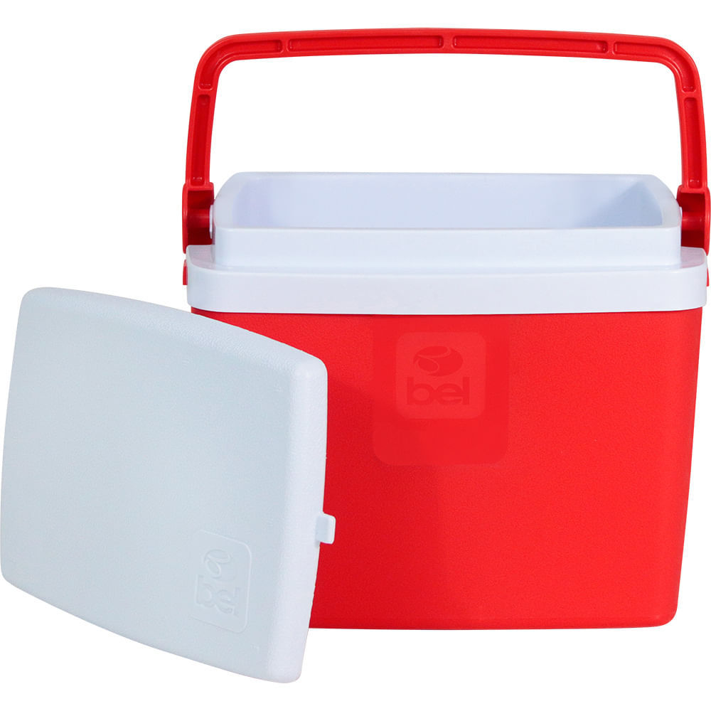 Caixa Térmica 6 Litros Vermelha Bel em Oferta na Shopee
