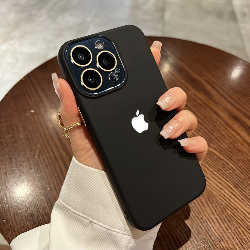 Capinha Silicone Magnético Anti-impacto Logo Clássico Para iPhone 13 12 11 16 15 14 17 plus pro max 7 8 x xr xs max em Oferta na Shopee