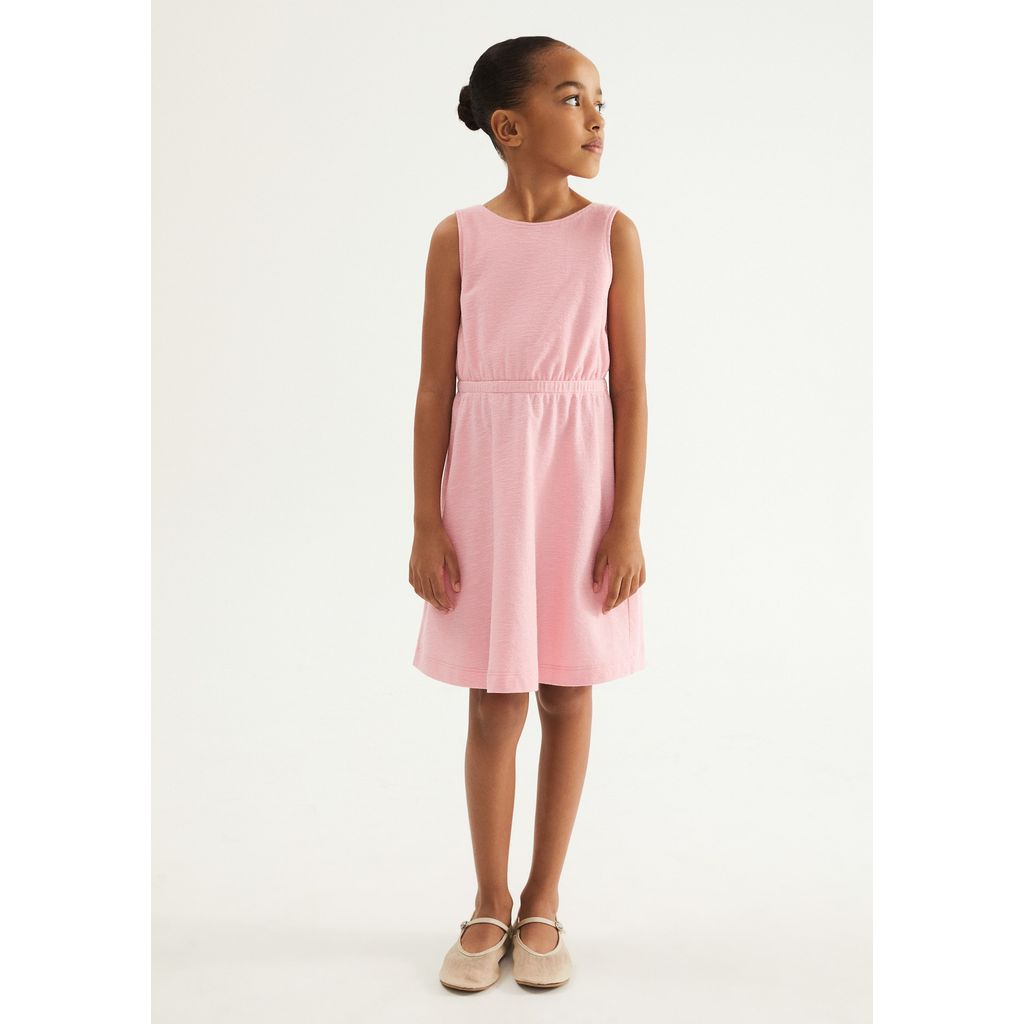 Vestido Infantil Curto Texturizado