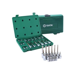 Jogo Soquete Bits Torx 1/4 e1/2 Pol com 18 Pecas ST09052SJ