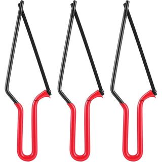 3 Peças de Mini Serra Manual Compacta com Lâmina de Aço de 6 Polegadas para Fabricação de Joias, Artesanato, Hobbies, Mo
