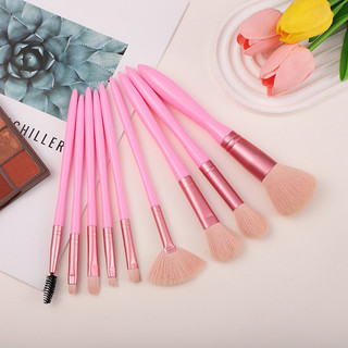 Vários estilos pincel de maquiagem 9 peças pincel de pó solto conjunto de ferramentas de beleza portátil pincel de Blush